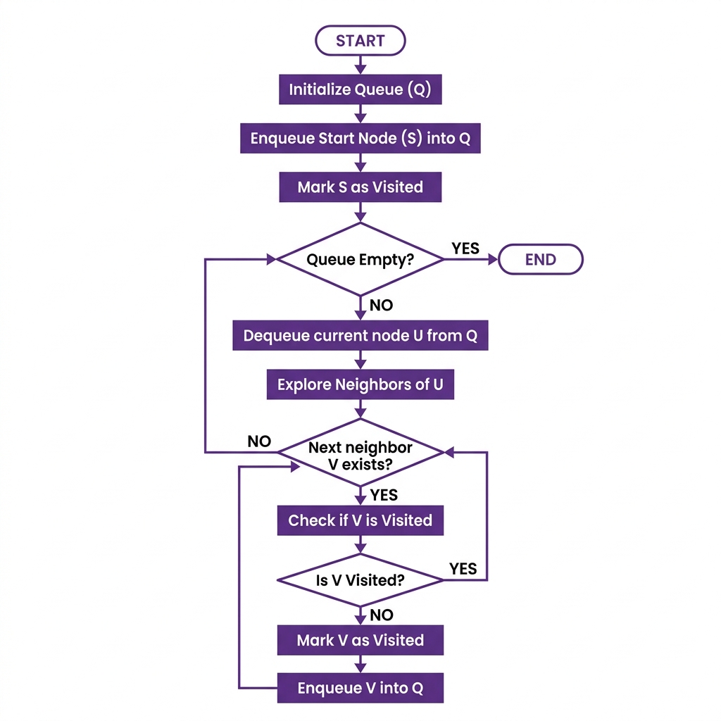 BFS Flowchart